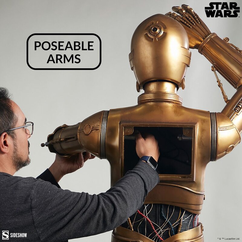Star Wars C-3PO Life-Size Figure From Sideshow Collectibles